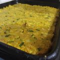 El cooksnap de Agustina St. cuando hizo Fainá de Zapallito sin gluten.