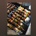 El cooksnap de Jose Alfredo Pesa cuando hizo BROCHETTES PRIMAVERALES 🍡🍢🥓🍡🍢🥓CON POLLO.