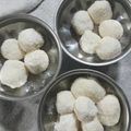 El cooksnap de Laura Pineda cuando hizo Bolitas de coco con leche condensada.