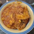 El cooksnap de Natalia Gonzalez cuando hizo Guiso de arroz con pollo 🍗 Algo calentito, fácil y económico de hacer!.