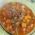 El cooksnap de Delfina Gimenez cuando hizo Guiso de lentejas vegetariano.
