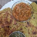 @ Chef Lata Sachdev .77 का कुकस्नैप जब उन्होंने मेथी थेपला (Methi thepla recipe in Hindi) बनाया था।