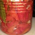 El cooksnap de Mildred cuando hizo MORRONES PARA GUARDAR en la heladera.