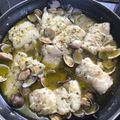El cooksnap de Paloma Díaz cuando hizo Merluza con almejas.