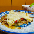 El cooksnap de Yasbel Isita Martínez cuando hizo Lasaña o pastel de repollo y carne.
