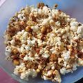 El cooksnap de Vero Ibarra cuando hizo Pochoclos con caramelo.