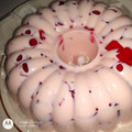 El cooksnap de Teresa Nogueda cuando hizo Gelatina de queso crema con fresa.