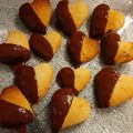 Cooksnap από marialenaalex στη συνταγή Μπισκότα ινδοκάρυδο, με γάλα ζαχαρούχο και γλάσο σοκολάτας