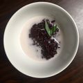 Cooksnap dari diahsaragih untuk resep Bubur ketan hitam (kuah santan)