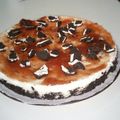 El cooksnap de elfru cuando hizo Tarta de queso oreo.