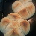 El cooksnap de Jorge cuando hizo Pan de campo.