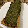 El cooksnap de Walter Parula cuando hizo Tarta de espinacas con harina integral.