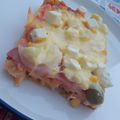 Magyarné Seres Gabriella Cooksnap-ja, amikor elkészítette a(z) Sonkás-fetás-olívás pizza🍕 receptet.