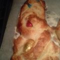 El cooksnap de ninesl cuando hizo Trenza de Pascua.