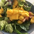 El cooksnap de María Alicia cuando hizo Ensalada de aguacate y mango.