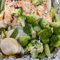 Cooksnap dari Nuha Ulyn untuk resep 116. Steam salmon with vegetables