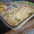 El cooksnap de brendaponti cuando hizo Fideos con brócoli y gratín de salsa blanca.