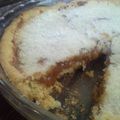 El cooksnap de María Valente cuando hizo Tarta de dulce de leche y coco.