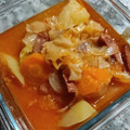 El cooksnap de Paola Lozano Zafra cuando hizo Repollo o col guisada.