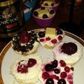 livi_1005 Cooksnap-ja, amikor elkészítette a(z) Mini sajttorták 🍮🍇 receptet.