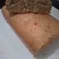 El cooksnap de Karla Bermeo cuando hizo Torta sin huevos ni mantequilla.