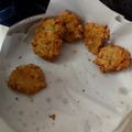 El cooksnap de Alejandra cuando hizo Torrejas o buñuelos de arroz.