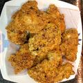 El cooksnap de Ninoska Gutierrez cuando hizo Alitas de pollo tipo KFC.