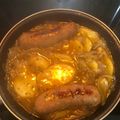 El cooksnap de Rodelu cuando hizo Chorizo criollo al vino blanco.