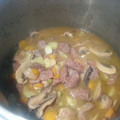 El cooksnap de Lauramanolo cuando hizo Ternera a la jardinera.