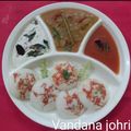 Vandana Johri का कुकस्नैप जब उन्होंने बिना दही की रवा इडली (Bina Dahi ki idli recipe in hindi) बनाया था।