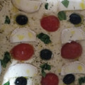 El cooksnap de Noemi Pons Barba cuando hizo Focaccia con tomates cherry, queso de cabra y albahaca fresca.