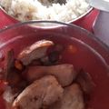 El cooksnap de Sergio Barrigon cuando hizo Carre de Cerdo con puré de manzana 🍎.