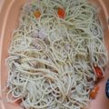 Cooksnap dari Cornelia untuk resep Spagheti oglio olio tuna sambal matah