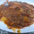 El cooksnap de Tavo Argento cuando hizo Guiso de lentejas.