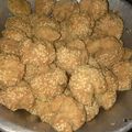 Cooksnap dari Emak Emak untuk resep Onde onde ketawa empuk dan renyah