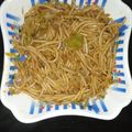 Meena Mishra का कुकस्नैप जब उन्होंने चाऊमिन (chowmein recipe in hindi) बनाया था।