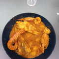 El cooksnap de cristal cuando hizo 393. Suquet de rape y gambones (principal pescado).