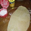 El cooksnap de Celia Lanusse cuando hizo Masa hojaldrada como para tortas de fiambres, pascualinas, etc.