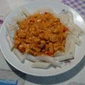 Erika Szegedy Cooksnap-ja, amikor elkészítette a(z) Glutén és tejmentes magyaros csirke ragu tésztával receptet.