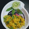 Kajal Sodha's cooksnap of when they made પપૈયા નો સંભારો (Papaya Sambharo Recipe In Gujarati).