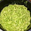 El cooksnap de huheto cuando hizo Espaguetis verdes.