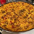 El cooksnap de Ana Latorre cuando hizo Arroz con confit de pato y setas.