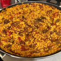 El cooksnap de Ana Latorre cuando hizo Arroz con confit de pato y setas.