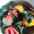 Cooksnap dari Myka_huawei untuk resep Sayur Bening Bayam Jagung
