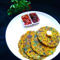Harsha Israni's cooksnap of when they made મેથી ના થેપલા.