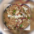 Mrs Ghalee Tk Cuisine's cooksnap of when they made SPECIAL BROWN PASTA (soyayyar taliya)😋😋😋.