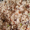 Cooksnap Noor Fazlina semasa beliau membuat Nasi Goreng Daging.