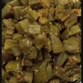 Parul Gupta's cooksnap of when they made Masala bhindi.
