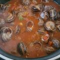 El cooksnap de Esther Garrido Aranda cuando hizo Caracoles con chorizo y jamón.