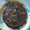 El cooksnap de Johana Mundaca cuando hizo Tortilla de acelga.
